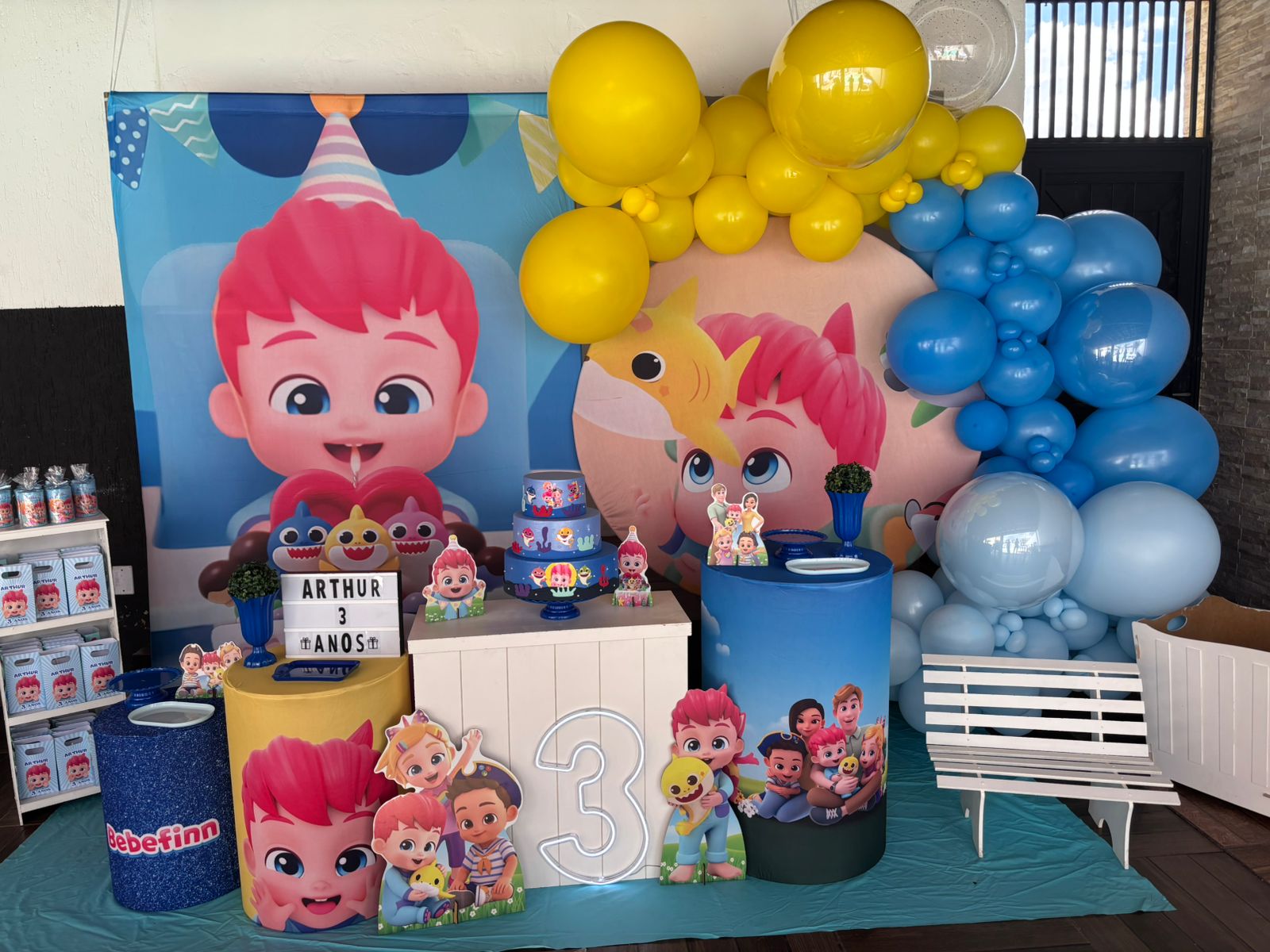 Arthur 3 Anos — Bebefinn